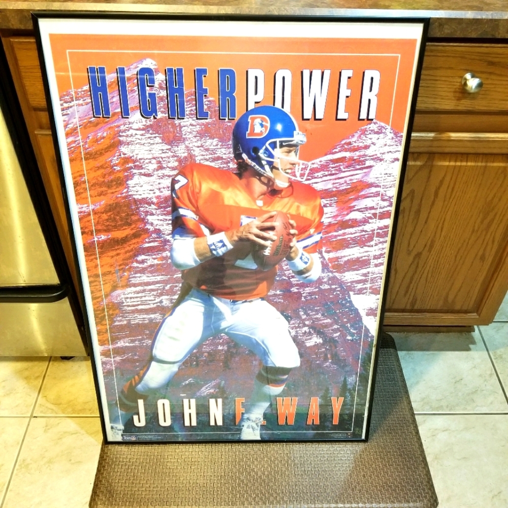 Denver Broncos Quarterback John Elway